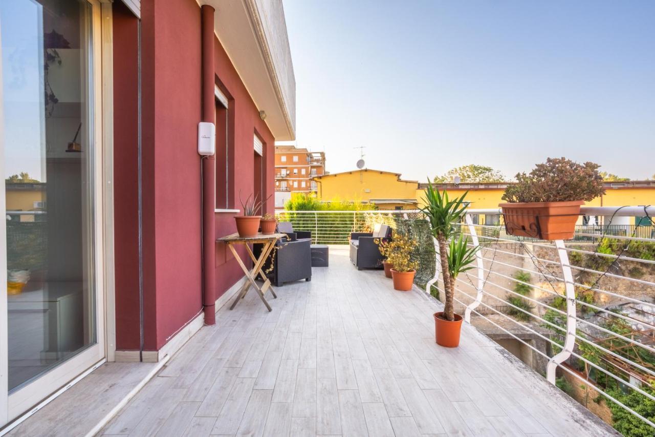 罗马Urban Retreat -Private Parking+Terrace公寓 外观 照片